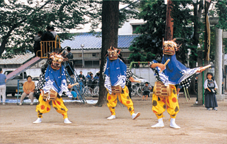 獅子舞(市指定無形民俗文化財)